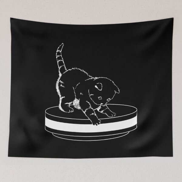 Item preview, Cute Cat Robot Vacuum Cleaner designed and sold by MooonTees.