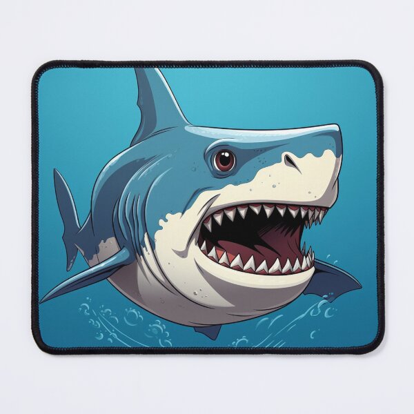 Item preview, Cartoon Shark 3 designed and sold by AstroRisq.