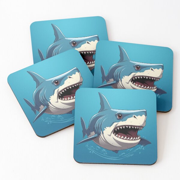 Item preview, Cartoon Shark 3 designed and sold by AstroRisq.