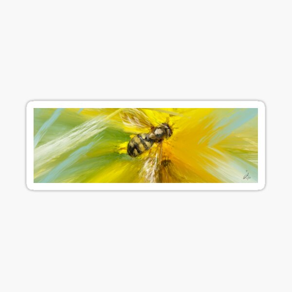 Vespa su fiore Sticker