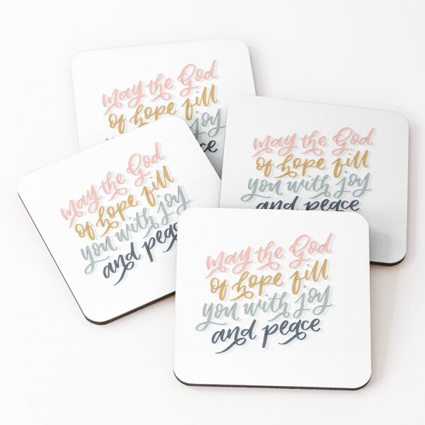 Item preview, Romans 15:11 May the God of Hope Fill You with Joy and Peace designed and sold by camillegraphy.
