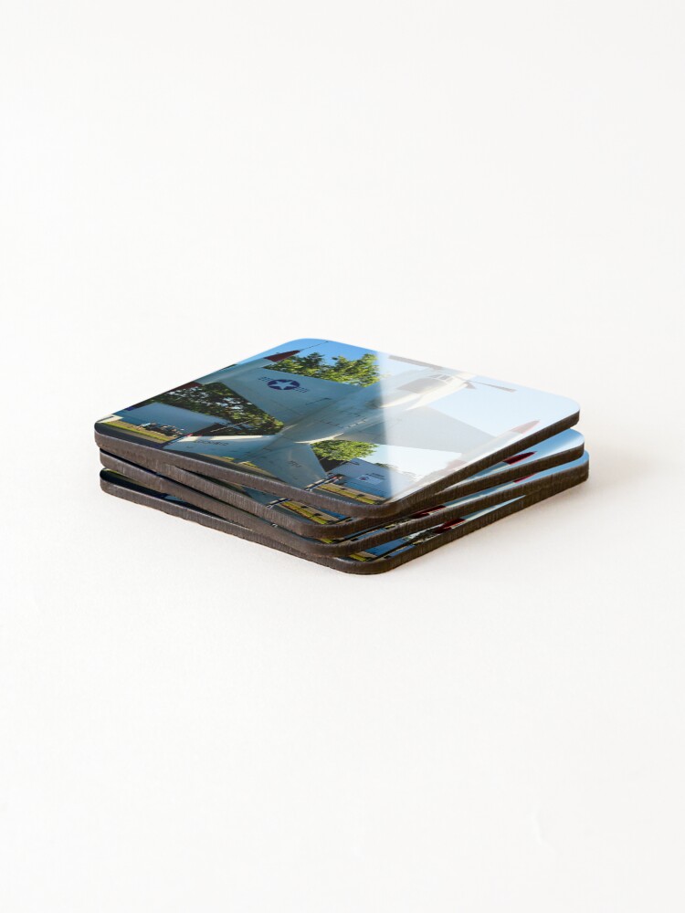 Thumbnail 4 of 5, Coasters (Set of 4), Lockheed XFV designed and sold by MercerImages.