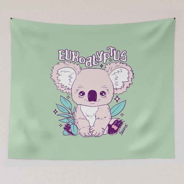 Item preview, Eukoalyptus - Enchanting Koala Eucalyptus pun designed and sold by SPIRIMAL.