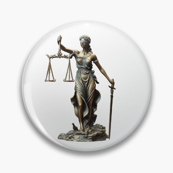 Item preview, Stylized Statue of Lady Justice designed and sold by palmyst.