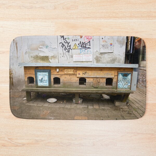 Item preview, Cat hostel. Riga 2024 designed and sold by Jouko Lehto Photography.