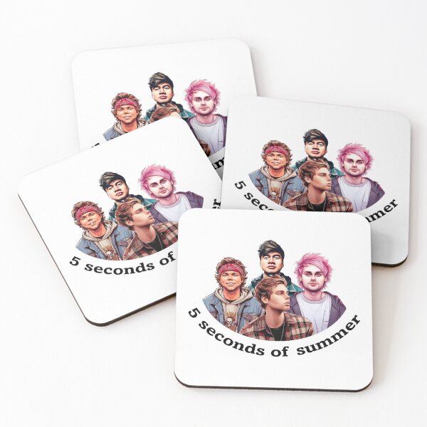 Item preview, 5 seconds of summer band illustration designed and sold by AnnesCreatives.