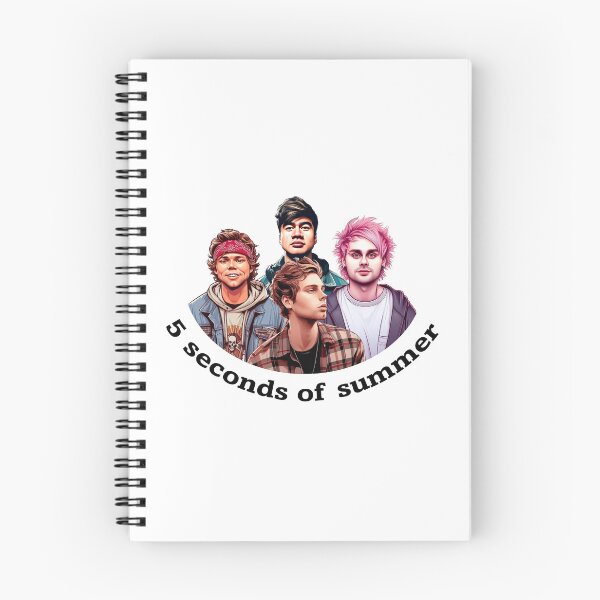 Item preview, 5 seconds of summer band illustration designed and sold by AnnesCreatives.