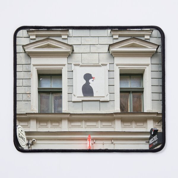 Item preview, Red nose hostel. Riga 2024 designed and sold by Jouko Lehto Photography.