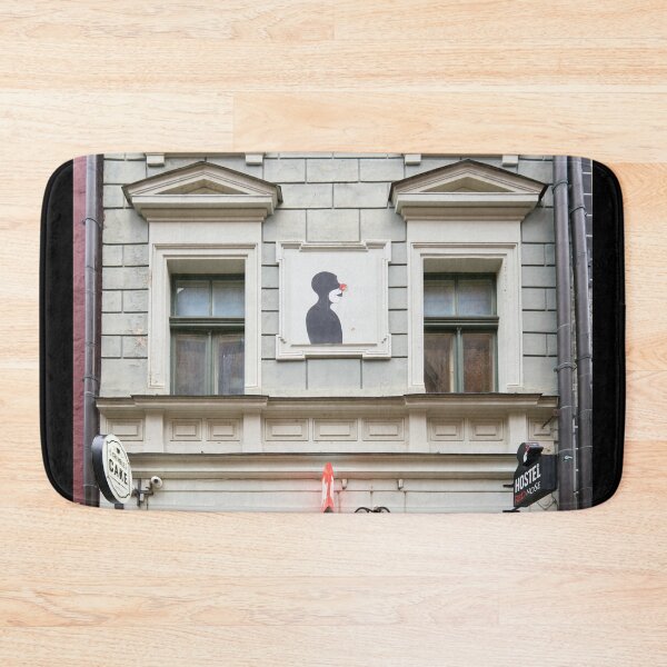 Item preview, Red nose hostel. Riga 2024 designed and sold by Jouko Lehto Photography.