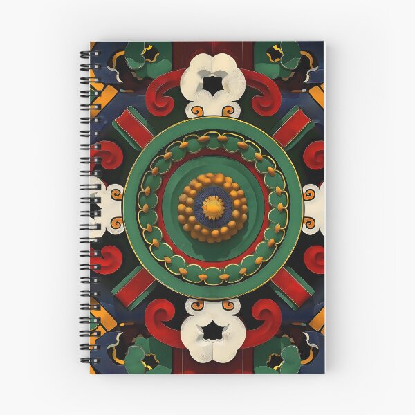 Item preview, Korean traditional architecture pattern  designed and sold by EmpressKorea.