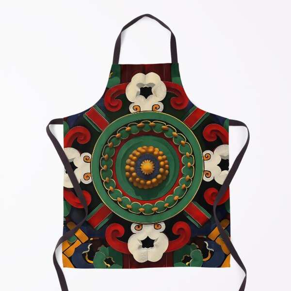 Item preview, Korean traditional architecture pattern designed and sold by EmpressKorea.