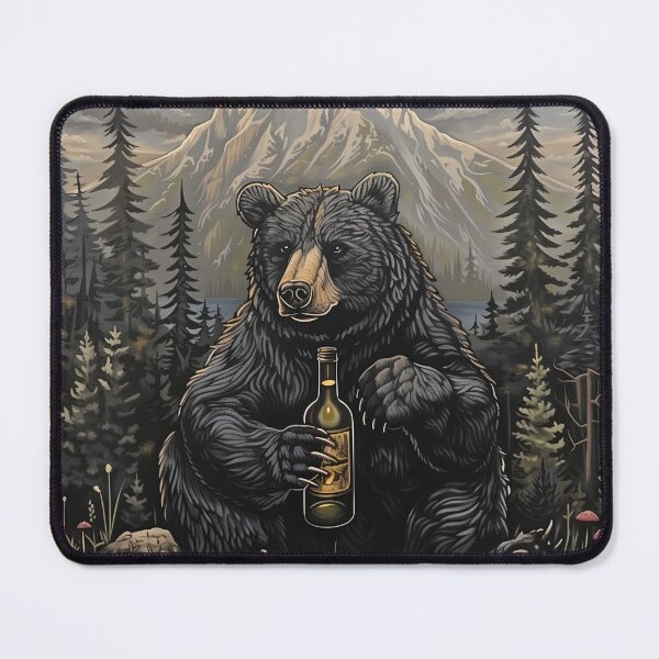 Item preview, Wilderness Bear at Rest designed and sold by palmyst.