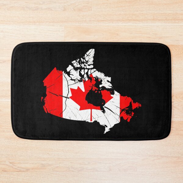 Item preview, Canada Flag Map Wood Effect designed and sold by Blok45.
