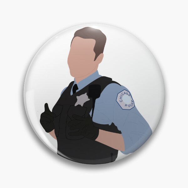 Artikelvorschau, Jay Halstead in Polizeiuniform entworfen und verkauft von AnnesCreatives.