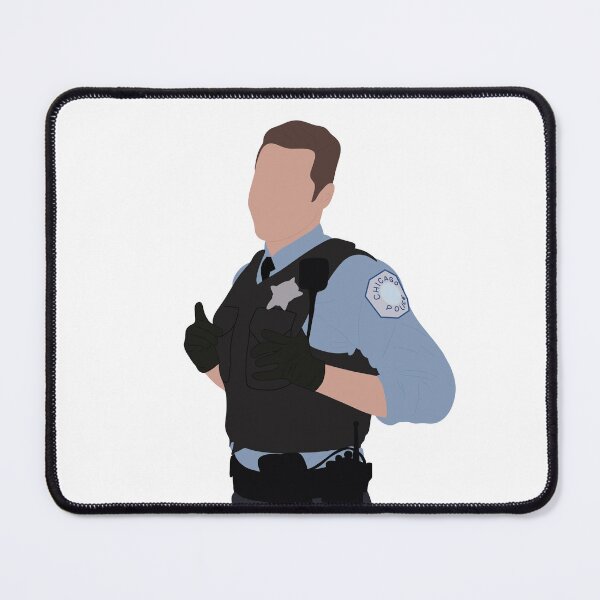 Item preview, Jay Halstead in police uniform designed and sold by AnnesCreatives.