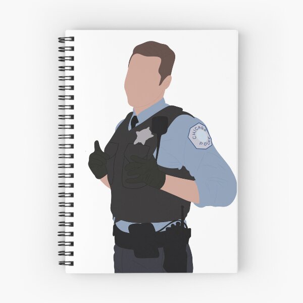 Item preview, Jay Halstead in police uniform designed and sold by AnnesCreatives.