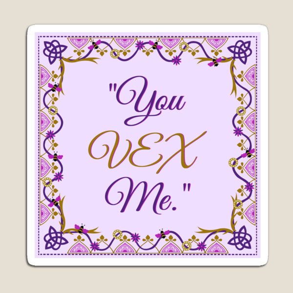 Aperçu de l'œuvre Citation de Bridgerton - Kate Sharma - Tu me vexes créée et vendue par SquareKeyStudio.
