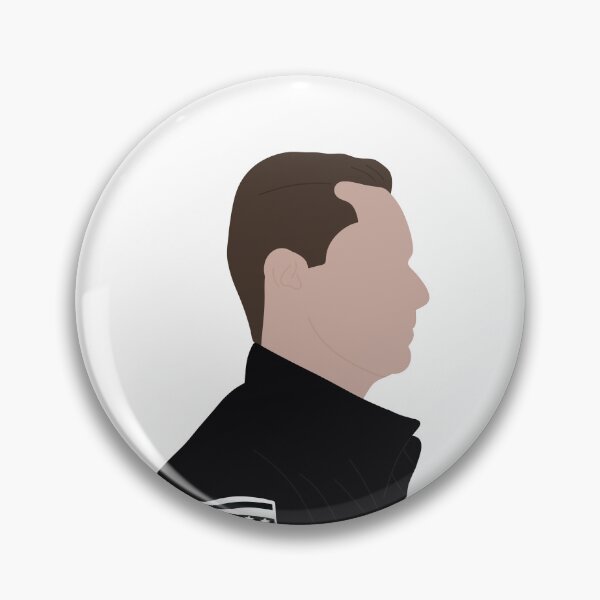 Artikelvorschau, Seitenprofil der schwarzen Uniform von Jay Halstead entworfen und verkauft von AnnesCreatives.