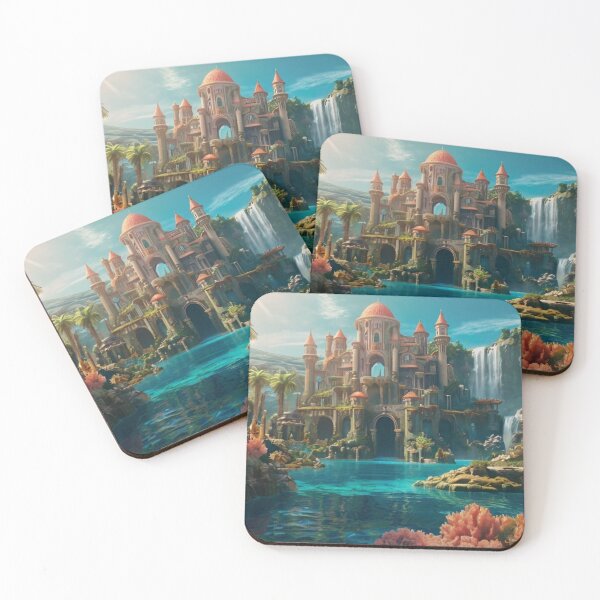 Item preview, AquaMarine Haven: Submerged Serenity designed and sold by BlareBlare.