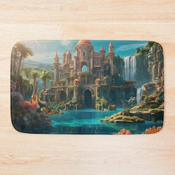 Item preview, AquaMarine Haven: Submerged Serenity designed and sold by BlareBlare.