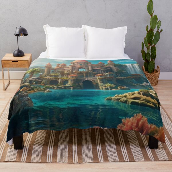 Item preview, AquaMarine Haven: Submerged Serenity designed and sold by BlareBlare.