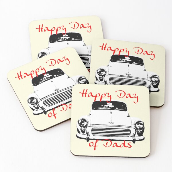 Item preview, Father's Day 1970s classic car Morris Minor Day of Dads designed and sold by soitwouldseem.