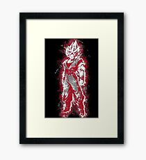 Aura Warrior RED Framed Print
