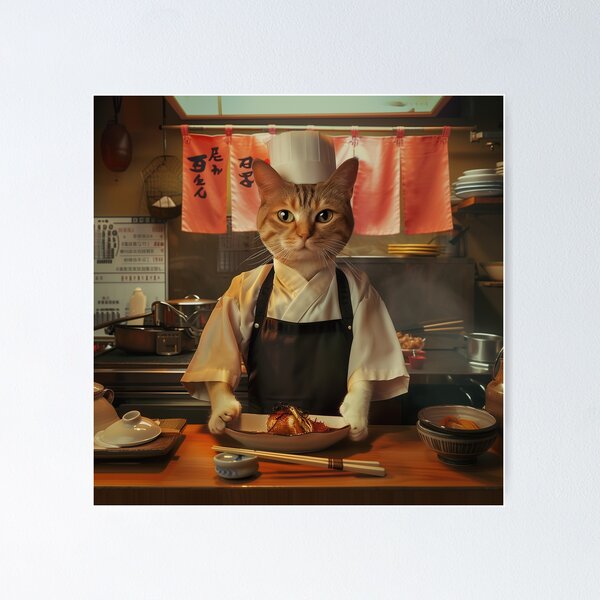 Item preview, Chef Cat's Sushi Creation designed and sold by palmyst.