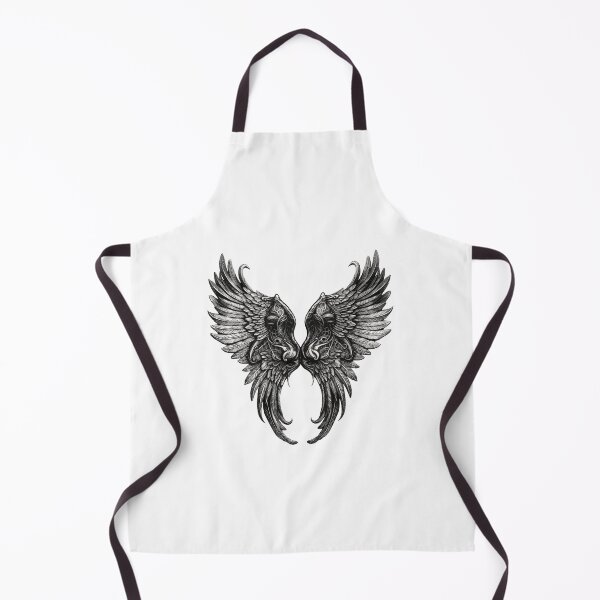 Item preview, Archangel Dark Wings Illustration designed and sold by NegarinFashions.