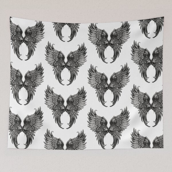 Item preview, Archangel Dark Wings Illustration designed and sold by NegarinFashions.