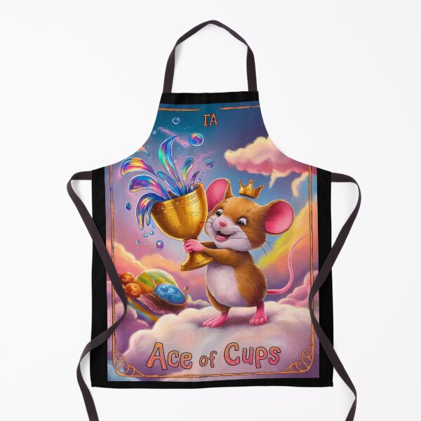 Item preview, Tarot Card - Ace of Cups. mouse theme, mouse lover, cute mouse designed and sold by ZodiacWonders.