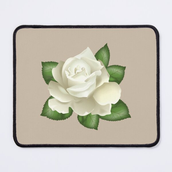 Item preview, White Roses Flower Botanical Spring designed and sold by zorkaa1.