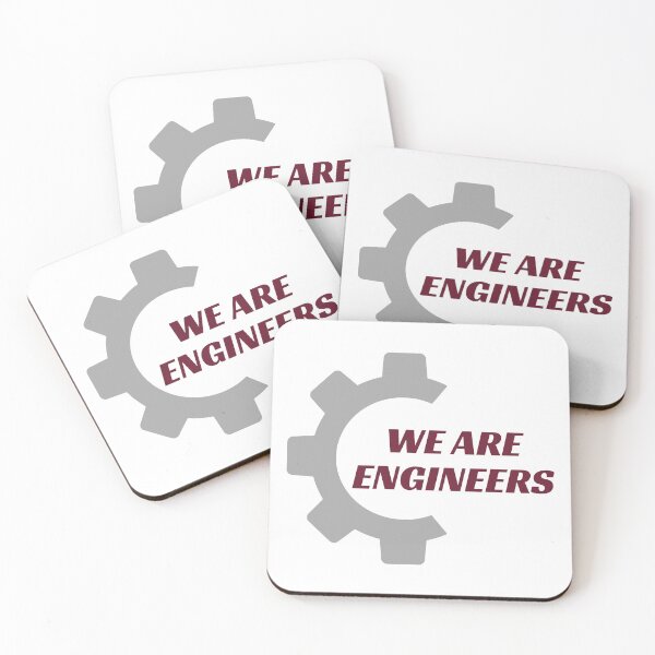 Item preview, We are Engineers- Sotus Red designed and sold by meldshaw.