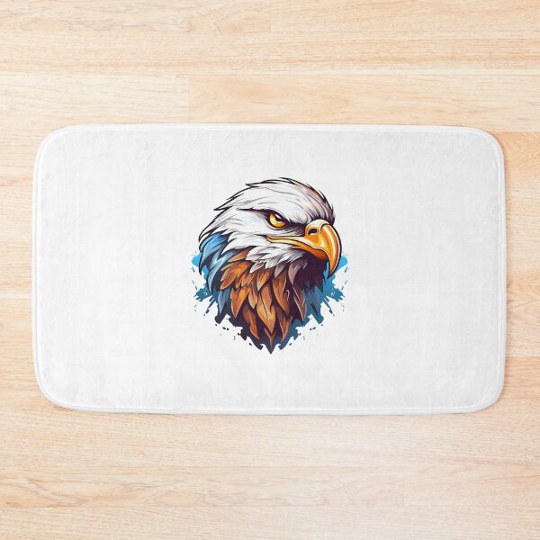 Item preview, Eagle Head in Bold Logo Style Illustration designed and sold by NegarinFashions.