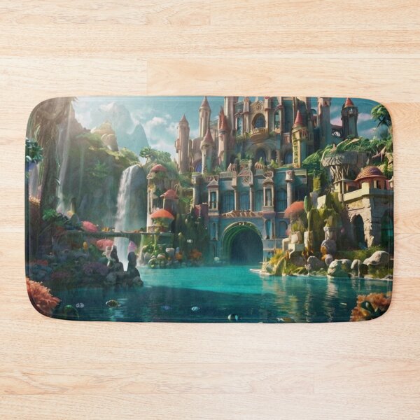 Item preview, Oceanic Opal: Submerged Sanctuary of Cascading Coral designed and sold by BlareBlare.