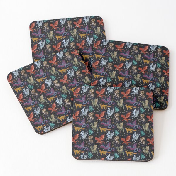 Item preview, Colorful kites in the night sky designed and sold by InkofNocturna.