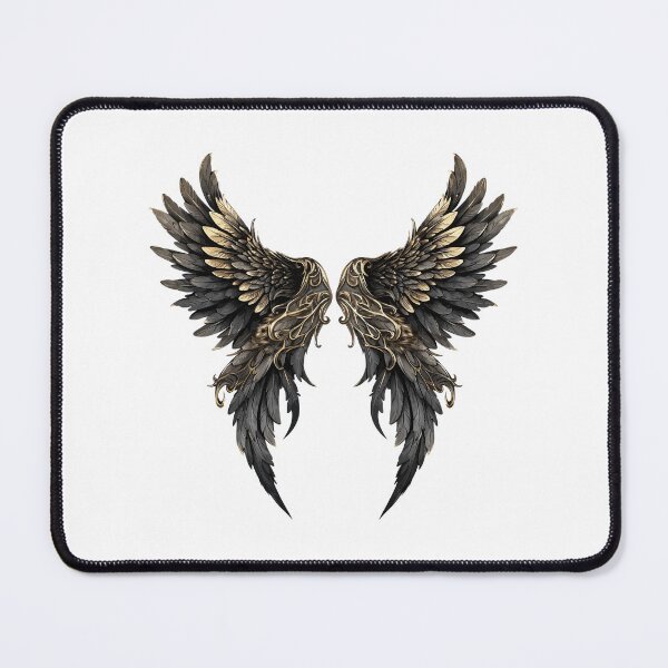 Item preview, Archangel Dark Wings Illustration designed and sold by NegarinFashions.