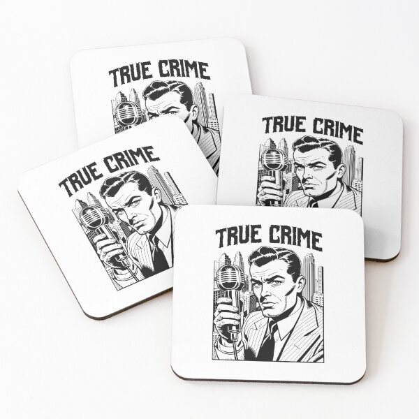 Item preview, True Crime Podcast Host Funny Vintage Podcaster City designed and sold by GrandeDuc.