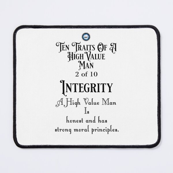 Item preview, Ten Traits Of A High Value MAN - Integrity 2 of 10 designed and sold by Xzendor7 Digital Art Creations.
