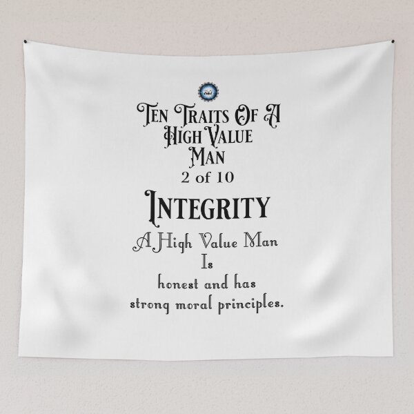 Item preview, Ten Traits Of A High Value MAN - Integrity 2 of 10 designed and sold by Xzendor7 Digital Art Creations.