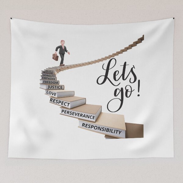 Item preview, LIFE VALUES designed and sold by stickersrafisa.