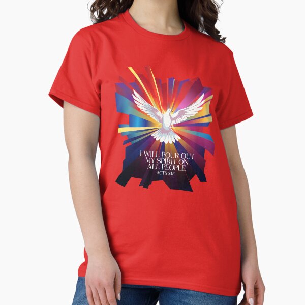 Item preview, I will Pour out my spirit on all people Holy Spirit designed and sold by Shaun Joseph.