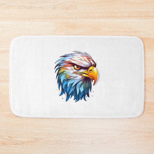 Item preview, Eagle Head in Bold Logo Style Illustration designed and sold by NegarinFashions.