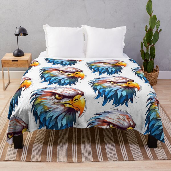 Item preview, Eagle Head in Bold Logo Style Illustration designed and sold by NegarinFashions.