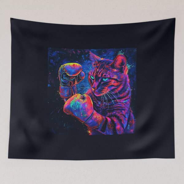 Item preview, Boxer Cat, Boxing Kitten, Kitty Boxer, Sport designed and sold by CreativeArts-S.
