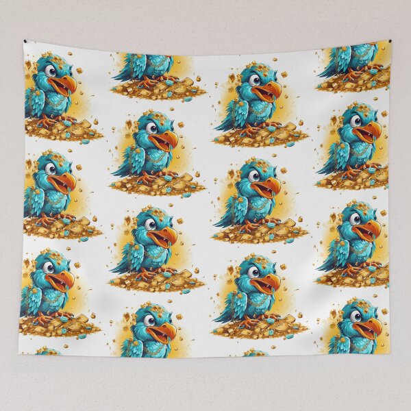 Item preview, Bird Art Illustrations for Tokens designed and sold by NegarinFashions.