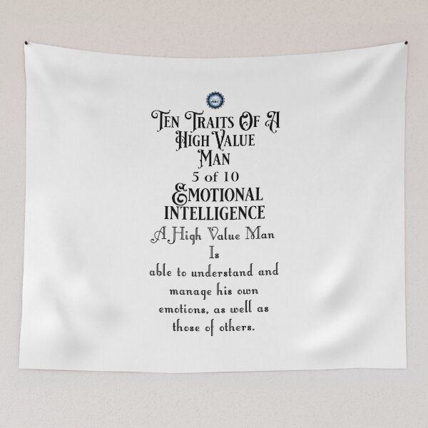 Item preview, Ten Traits Of A High Value MAN - Emotional Intelligence 5 of 10 designed and sold by Xzendor7 Digital Art Creations.