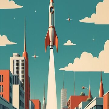 Artwork thumbnail, Vintage Rocket Revival - Vintage Space Age by eXtraHumans