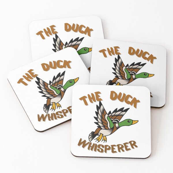 Item preview, The duck Whisperer, gift for duck lover designed and sold by Kondi-Art.