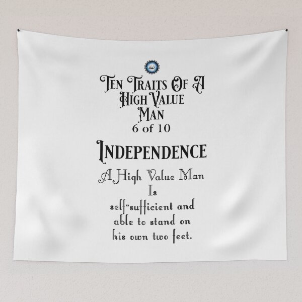 Item preview, Ten Traits Of A High Value MAN - Independence 6 of 10 designed and sold by Xzendor7 Digital Art Creations.
